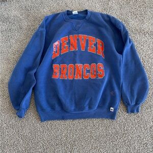 Blue Denver Broncos Sweater